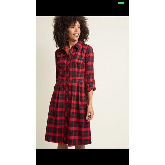Modcloth Dresses & Skirts - ModCloth Jam Girl shirt dress